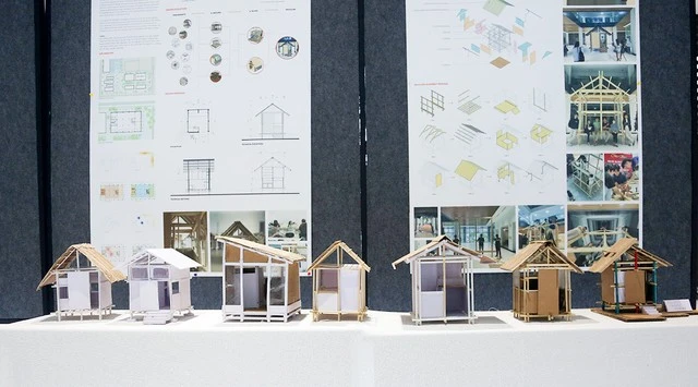 Các thiết kế micro homes của sinh viên ĐH Duy Tân trong triển lãm "Tropiceering Vietnam"