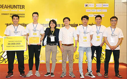 Sinh viên Duy Tân giành giải Nhì Cuộc thi IdeaHunter 2018