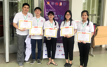 Sinh viên Duy Tân đoạt giải Nhì và Ba tại Olympic Hóa học Sinh viên Toàn quốc Lần thứ X