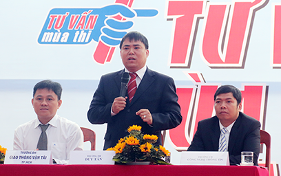 Đại học Duy Tân Tham gia Chương trình Tư vấn Mùa thi 2018 tại THPT Hoàng Hoa Thám
