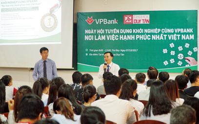 Sinh viên Duy Tân “Khởi nghiệp cùng VPBank”