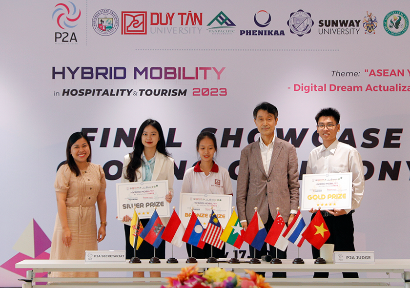Bế mạc Chương trình Hybrid Mobility in Hospitality & Tourism tại Đại học Duy Tân