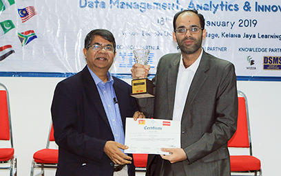 Giảng viên DTU nhận Giải thưởng Bài báo Xuất sắc tại Hội thảo Quốc tế về Quản lý Dữ liệu, Phân tích và Đổi mới