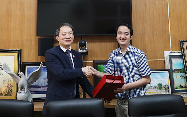 Đại học Duy Tân Làm việc với Tổng Lãnh sự quán Hàn Quốc