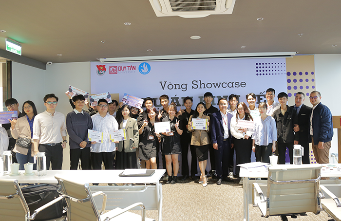Vòng Showcase Cuộc thi Dự án Kinh tế Cộng đồng năm 2023 của Đại học Duy Tân