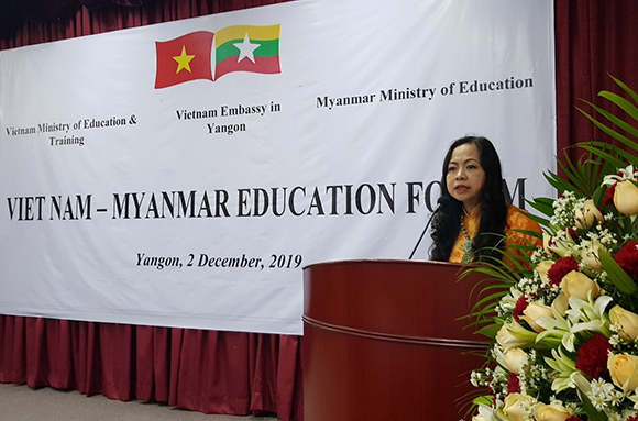 ĐH Duy Tân Tham dự Diễn đàn Giáo dục Việt Nam - Myanmar 