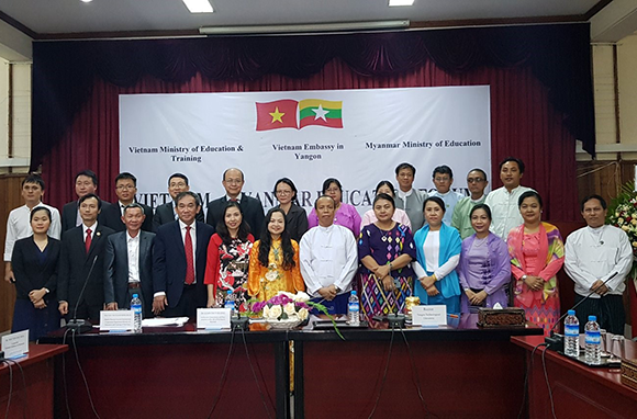 ĐH Duy Tân Tham dự Diễn đàn Giáo dục Việt Nam - Myanmar 