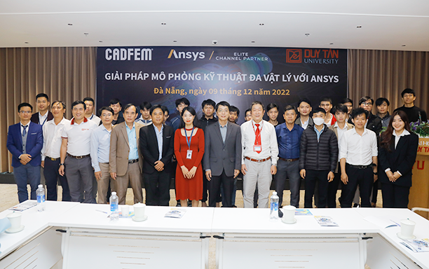 Hội thảo Giải pháp Mô phỏng Kỹ thuật Đa vật lý với Ansys tại Đại học Duy Tân