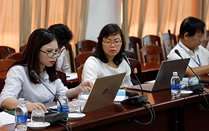 Đoàn Vụ Khoa học Công nghệ về Thăm và Làm việc với Đại học Duy Tân