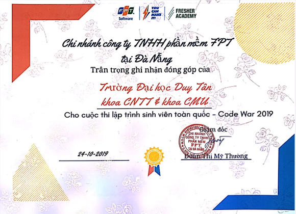 Chung kết Code Tour Duy Tan 2021 & Seminar chia sẻ về Công nghệ tại Đại học Duy Tân
