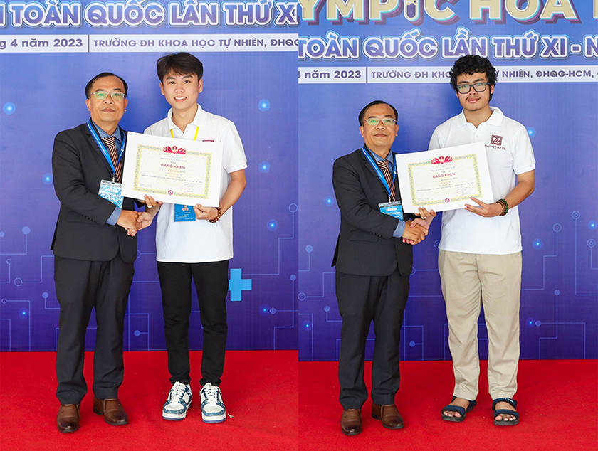 Sinh viên Duy Tân giành giải Ba tại Olympic Hóa học Sinh viên Toàn quốc 2023