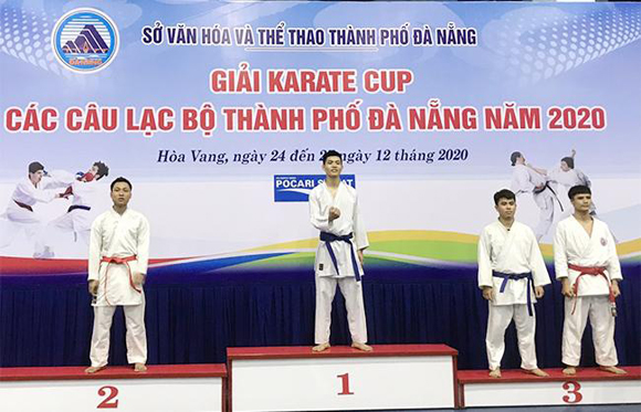 Những thành tích ấn tượng của Đại học Duy Tân tại giải 'Karate Đà Nẵng'