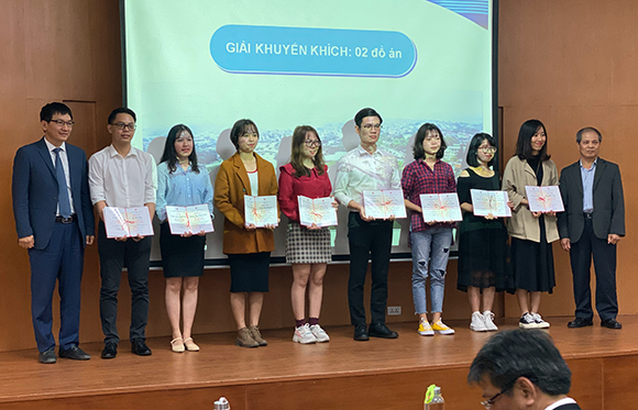 Sinh viên Duy Tân giành giải Khuyến khích Giải thưởng Đồ án Sinh viên Tốt nghiệp Xuất sắc 2019