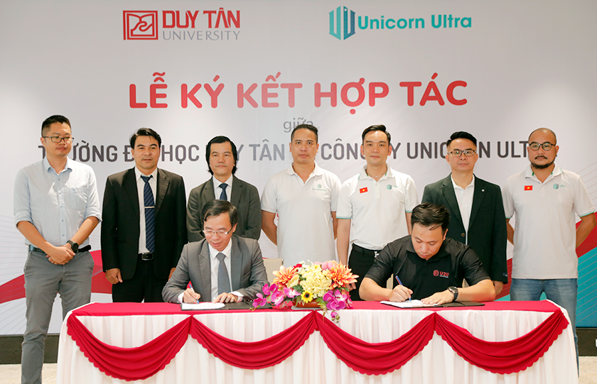 Đại học Duy Tân Ký kết Hợp tác với Công ty Unicorn Ultra 