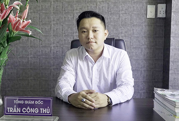 Anh Trần Công Thủ - Tổng Giám đốc Công ty CP Tư vấn Thiết kế & Đầu tư Xây dựng VietConstruction