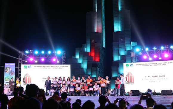 Sinh viên ĐH Duy Tân ghi dấu tại Festival Kiến trúc 2022