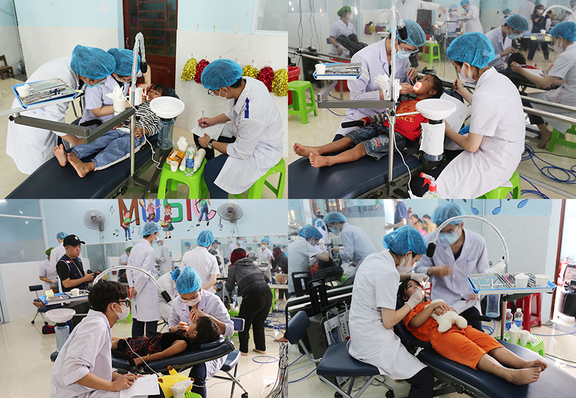 ĐH Duy Tân tiếp tục Khám chữa Răng miệng  Miễn phí tại Nam Giang, Quảng Nam