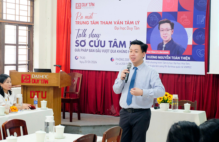 Đại học Duy Tân ra mắt Trung tâm Tham vấn Tâm lý Chăm sóc Sức khỏe Tinh Thần cho Sinh viên Tamly1-25120244222