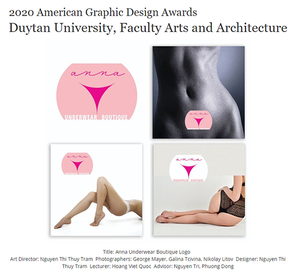 Sinh viên Ð?i h?c Duy Tân giành cúp 'American Graphic Design Awards 2020'