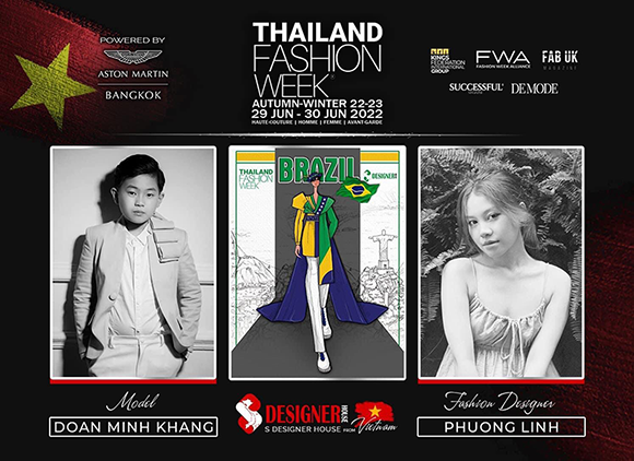 B? suu t?p m? màn ThaiLand Fashion Week có thi?t k? c?a sinh viên ÐH Duy Tân