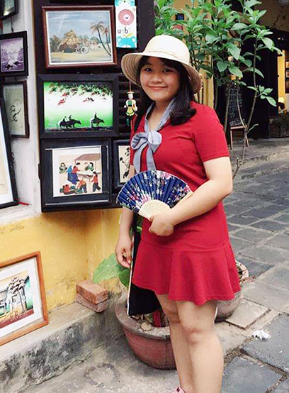 Nữ sinh đạt 27/30 điểm NV1 vào ĐH Duy Tân Chuyên ngành Du lịch