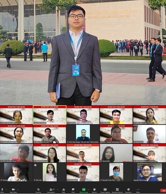 Đôi bạn giành giải nhì cấp tỉnh tuyển thẳng vào Đại học Duy Tân