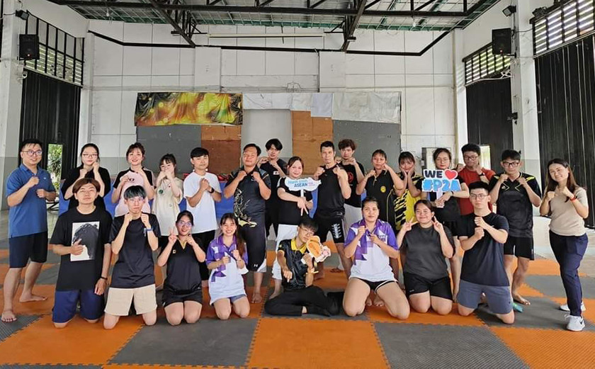 Sinh viên Duy Tân đến với Đại học Chiang Mai Rajabhat 