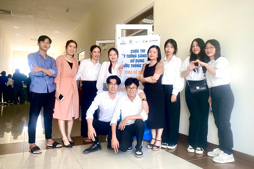 Sinh viên Duy Tân giành giải Nhì Cuộc thi “Ý tưởng Sáng tạo Sử dụng Nước Thông minh”