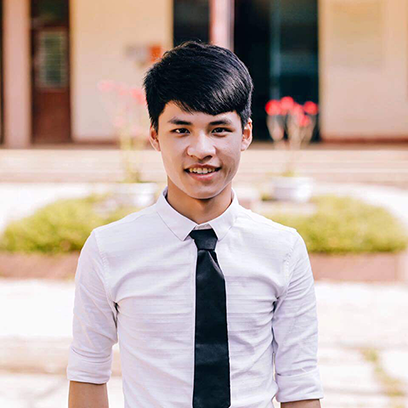 Lê Văn Đức (27/30 điểm) - tân sinh viên ĐH Duy Tân
