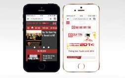 Tiện ích Web Mobile đầu tiên ở Duy Tân