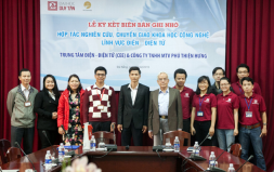 Collaboration signing ceremony between DTU and Phu Thien Hung