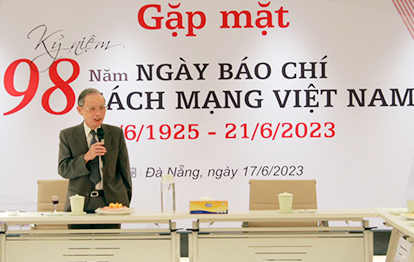 Gặp mặt Kỷ niệm 98 năm Ngày Báo chí Cách mạng Việt Nam