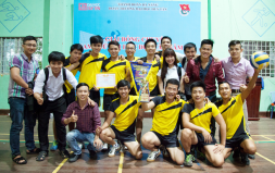 Civil Engineering and Pharmacology Win the 2016 Volleyball Tournament