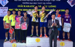 Sinh viên DTU thắng lớn tại giải Karatedo và Cầu lông HSSV Toàn quốc 2014