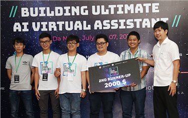 Đại học Duy Tân đoạt giải Nhì tại Hackathon Vietnam AI Grand Challenge 2019