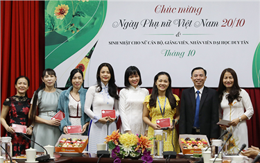 Đại học Duy Tân Tổ chức Lễ kỷ niệm 90 năm ngày Phụ nữ Việt Nam