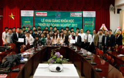 Sinh viên Duy Tân tham dự Lớp Khởi sự Doanh nghiệp 2013