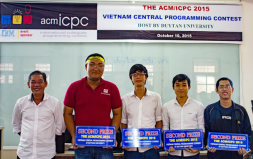 Sinh viên Duy Tân đoạt giải Nhì Vòng Online ACM/ICPC Miền Trung