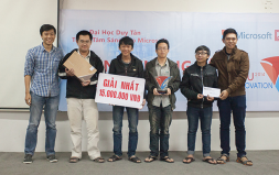 Sinh viên Duy Tân đoạt giải Nhất cuộc thi DTU INNOVATION CUP 2014