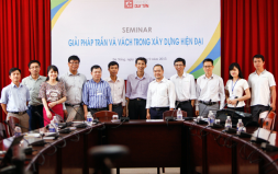 Công ty USG Boral Gypsum VN trao Học bổng cho CLB Sáng tạo trẻ DTU