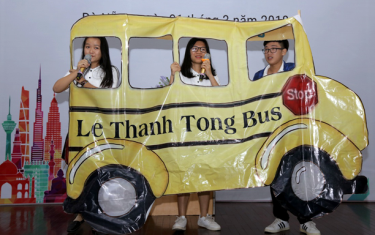 Học sinh Đà Nẵng và Quảng Nam Tranh tài nói tiếng Anh