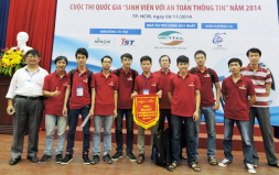 Sinh viên DTU đoạt giải Nhì Cuộc thi 'An toàn thông tin 2014' Khu vực phía Nam