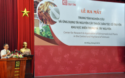 DTU Inaugurates Center for Research & Application of  Ethnomedicinal Plants in the Central and Highlands Regions of Vietnam