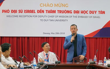 A Meeting with Deputy Chief of Mission, Israel Embassy in Vietnam