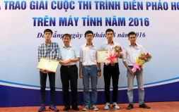SV DTU giành Giải cao Nhất Cuộc thi Trình diễn Pháo hoa trên Máy tính