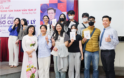 Đại học Duy Tân ra mắt Trung tâm Tham vấn Tâm lý Chăm sóc Sức khỏe Tinh Thần cho Sinh viên