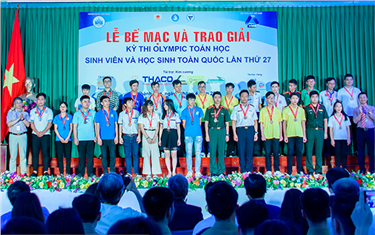 Sinh viên Duy Tân giành nhiều giải Nhì, Ba tại Olympic SV Toàn Quốc 2019