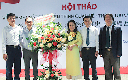 Trường Ngoại ngữ - XHNV Tổ chức Hội thảo “Việt Nam - Nhật Bản: Diễn trình Quan hệ - Thành tựu và Triển vọng”