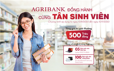 Ngân hàng Agribank Trao thưởng cho Tân Sinh viên Đại học Duy Tân