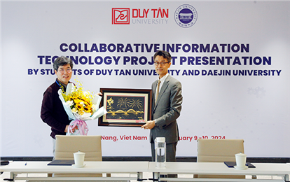 Đại học Duy Tân và Đại học Daejin hợp tác Kết nối Tri thức và Tương lai Sáng tạo